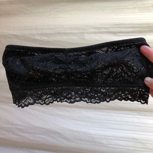 Black Lace Bandeau